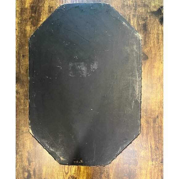 Studded Octagon Faux Leather Storage Box With Lid - Vintage-Inspired Decorative - Picture 7 of 16